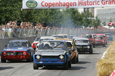Sidst i 1960’erne og først i 1970’erne var det især de hurtige Ford Escort BDA og Twin Cam modeller, der dominerede på den internationale motorsportsscene. Det sceneri gentager sig i Fælledparken.